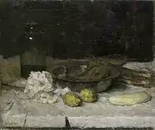 S. Robertson, Still Life, 1892, peinture à l'huile sur toile, Rijksmuseum.