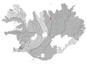 Localisation de Svalbarðsstrandarhreppur