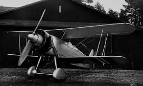 Vue de l'avion.