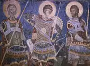 Fresque des saints Guerriers