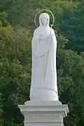 Bienheureuse Vierge Marie de Sviatogorsk de la laure de Sviatohirsk à Sviatohirsk (Ukraine).