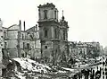 L'église en 1945