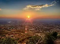 Vue sur la plaine de Soueïda