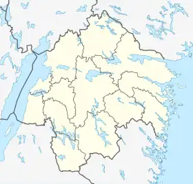 Voir sur la carte administrative du comté d'Östergötland