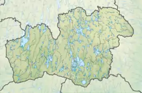 (Voir situation sur carte : comté de Kronoberg)