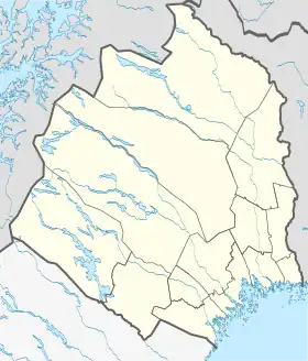 Voir sur la carte administrative du comté de Norrbotten