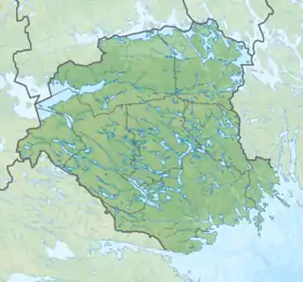 Voir sur la carte topographique du comté de Södermanland