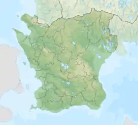 Voir sur la carte topographique de la comté de Scanie
