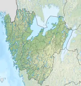 Voir sur la carte topographique du comté de Västra Götaland