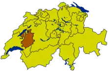 Le canton de Fribourg