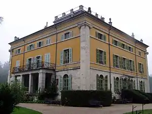 La villa palladienne de Syam (Jura)
