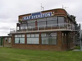 Tour de contrôle du RAF Syerston