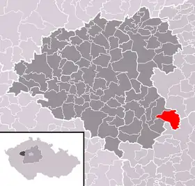 Localisation de Sýkořice