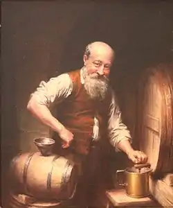 Vigneron dans sa cave, musée des Beaux-Arts de Béziers.