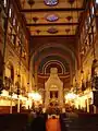 Vue de l'intérieur de la synagogue.