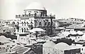 Synagogue Tiferet Israel de Jérusalem (vue prise vers 1940).