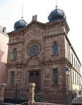 La synagogue du XIXe siècle.