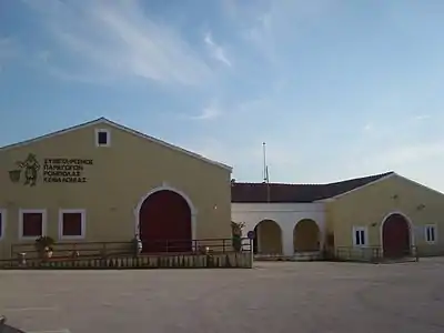La coopérative vinicole de Robola, à Omalá.