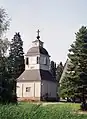 Le clocher de l'église de Sysmä.