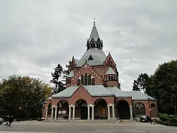 Cimetière à Szczecin, Pologne.