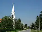 L'église catholique du roi Saint-Étienne à Skorenovac