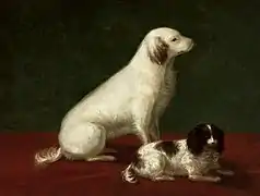 Deux chiens (vers 1850), musée national de Varsovie.