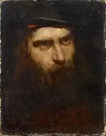 Cottavoz Félix (1810-1886). Tête d'homme.