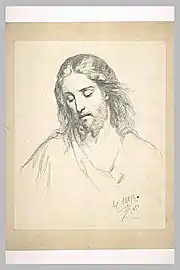 Portrait du Christ (1853), Paris, musée du Louvre.