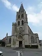 L'église Saint-Martin.