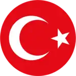 alt=Écusson de l' Équipe de Turquie  à 5