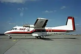 Nord 262 TAT/Rousseau Aviation en 1976 à Paris-Orly.