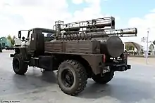 Véhicule de dégazage russe ARS-14U sur chassis Ural-4320