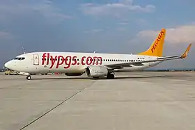 L'avion impliqué dans l'accident, le 26 juillet 2019 à l'aéroport de Stuttgart