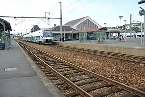 TER Caen – Rouen.