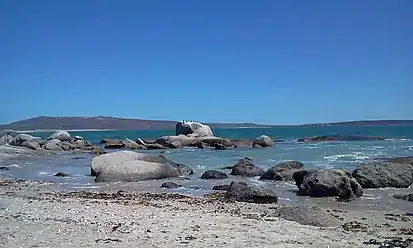 Vue depuis Langebaan