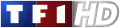 Ancien logo de TF1 HD du 30 octobre 2008 au 28 septembre 2013.