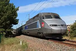 Rame TGV Atlantique à La Baule.