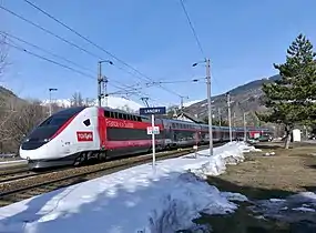 TGV Lyria (rame 2N2).