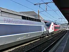 TGV sur la liaison Milan / Annecy – Paris
