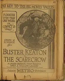 Description de l'image THE SCARECROW (1920) advertisement.jpg.