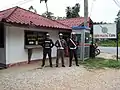 Police de la route à Huaikhot dans la Province d'Uthai Thani.