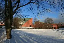 Le Bâtiment principal de l'Université Aalto.