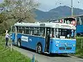 Ancien autobus des Transports lausannois (2008).