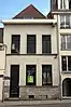 La façade arrière et la toiture de l'immeuble sis rue Saint-Martin, n° 24 à Tournai