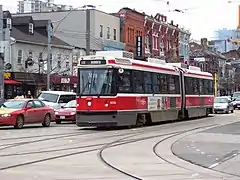 Tramway de Toronto.