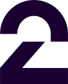 Logo de TV 2 depuis 2021.