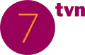 Ancien logo de TVN 7 du 1er septembre 2014 au 30 août 2021.