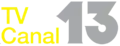 Logo de TV Canal 13 de 1989 à 1991.