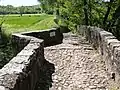 Le tablier du pont des Ânes.