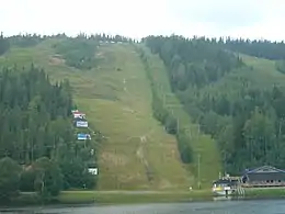 Le mont Tahkovuori à Nilsiä.